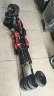 UK Used Lightweight Kolcraft Travel Stroller - Red - 3
