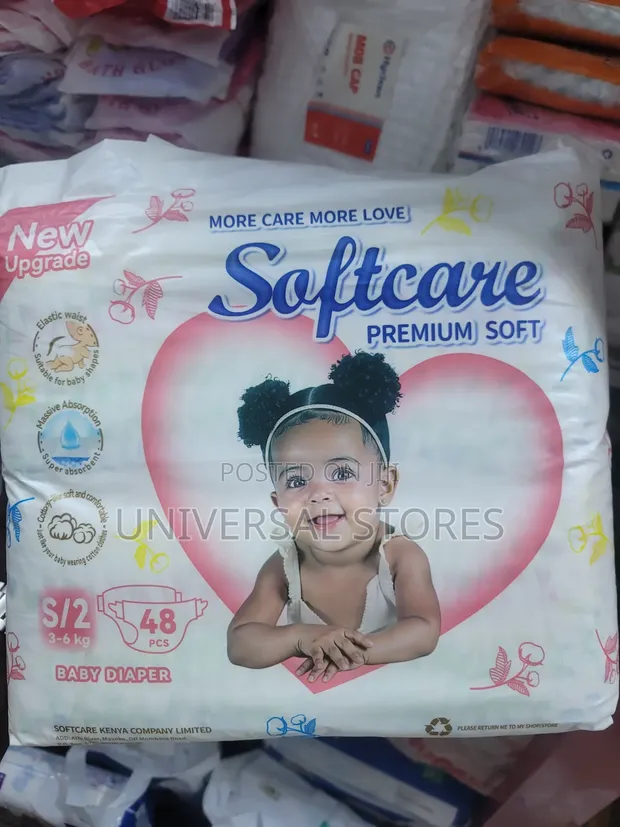 Softcare Gold Baby Diapers (Large, 48 Pieces) - 1