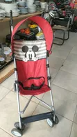 UK Used Disney Mickey Mouse Lightweight Folding Travel Stroller - 1