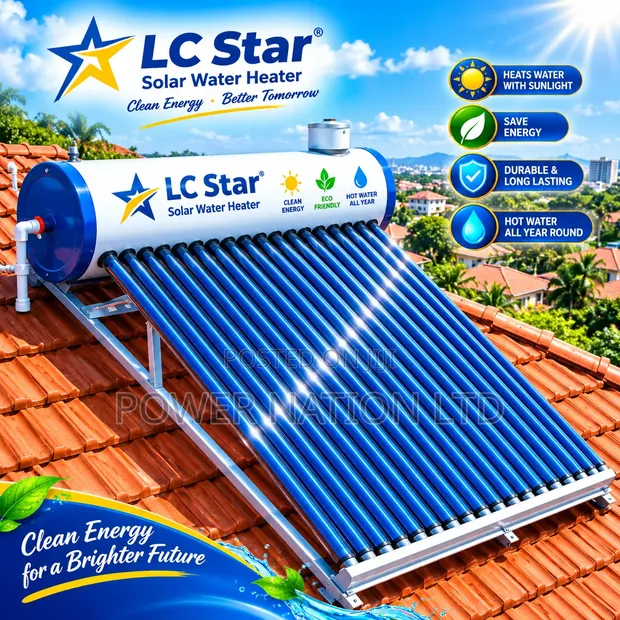160 Liters LC Star Clean Energy Solar Water Heater - 1