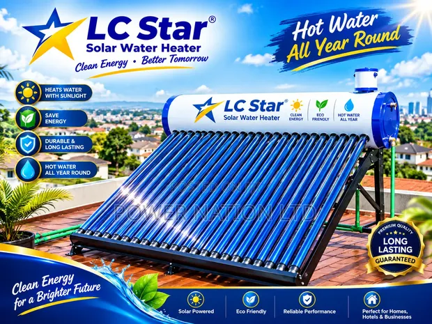 200 Liters LC Star Clean Energy Solar Water Heater - 1