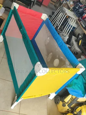 UK Used Multicolor Portable Folding Travel Baby Cot/Playard