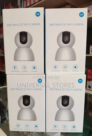 3MP 2K Pan & Tilt Wi-Fi Smart Indoor Security Camera