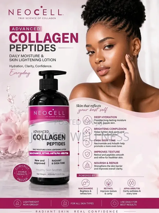 Neocell Advanced Collagen Peptides Lotion 400ml - 1