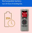 Philips DVT2075 VoiceTracer Audio Recorder - 4