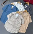 Plain Short Sleeved Shirts - 4