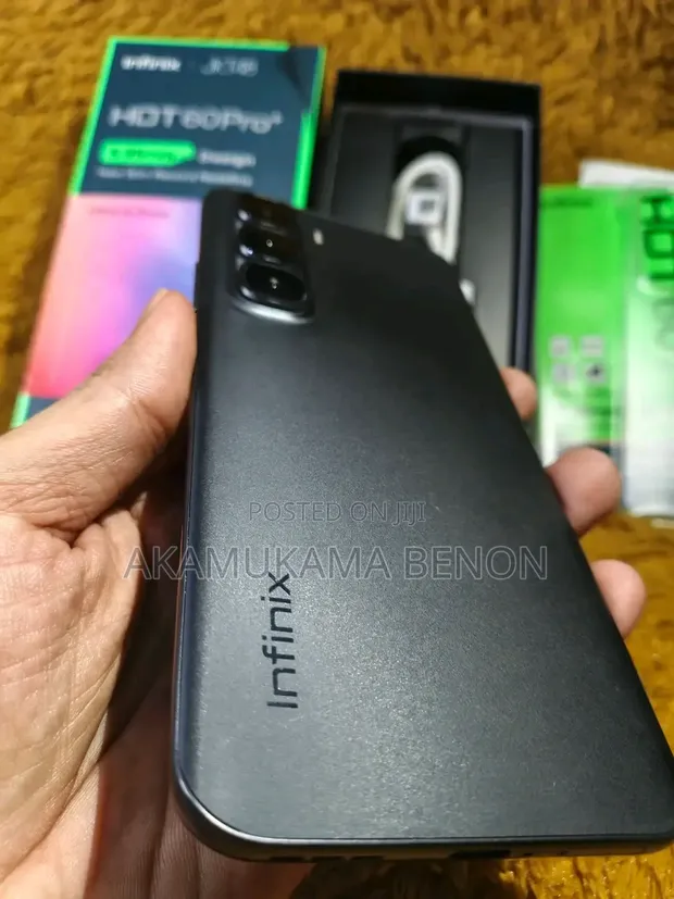 New Infinix Hot 60 Pro+ 256GB Black - 1