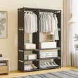 Double Row Portable Wardrobe Organizer - 2