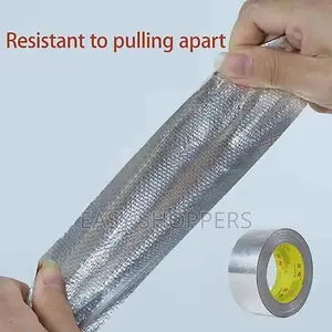 Thickened Fiberglass Aluminum Foil Tape - High Temp Resistant