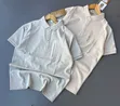 Classy Men's T-Shirts with Turn-Down Collar - 3
