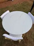 3 Seater Dining Table - Made in Uganda - 1