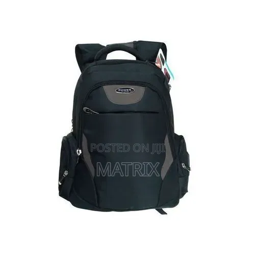 Pl Power Casual Padded Laptop Backpack - Black - 1