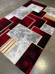 Viva Type Center Carpets - Dark Brown & Maroon - 2