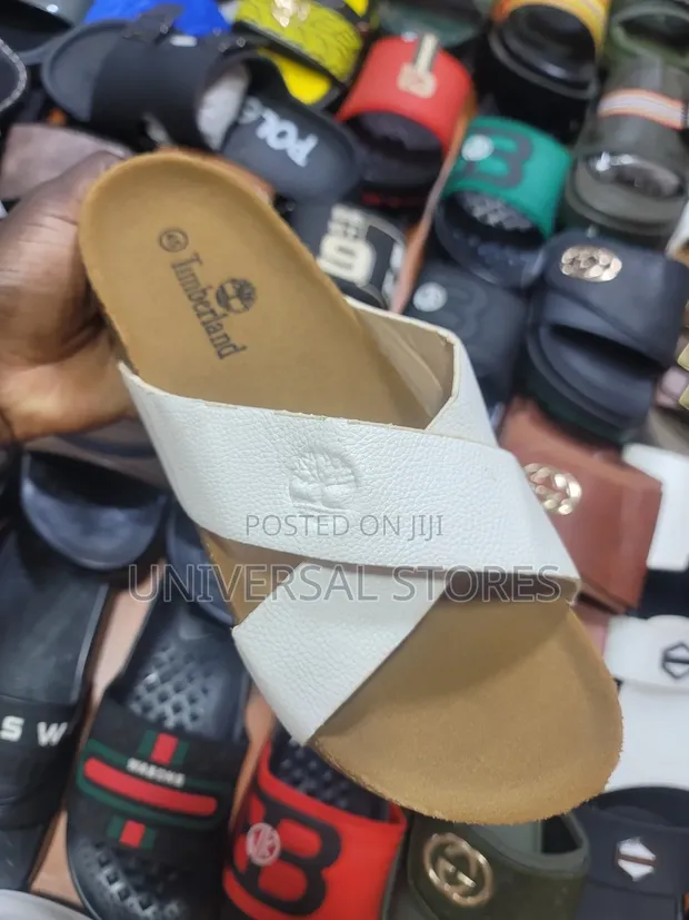 Timberland Spaulding Cross-Strap Slide Sandals - 1