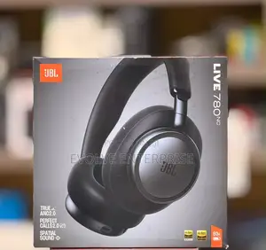 JBL Live 780NC Wireless Noise Cancelling Headphones - Black