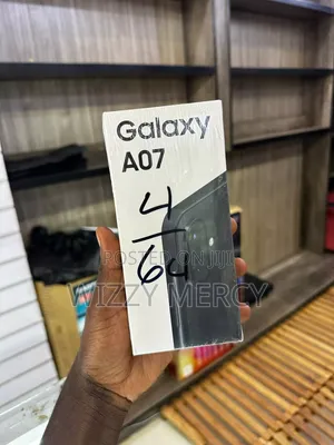 New Samsung Galaxy A07 64GB Black