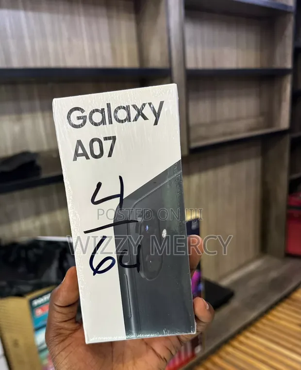 New Samsung Galaxy A07 64GB Black - 1