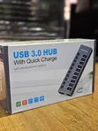 10-Port USB 3.0 Hub with Individual Power Switches - 1