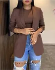 Women's Authentic Plain Blazers - 2