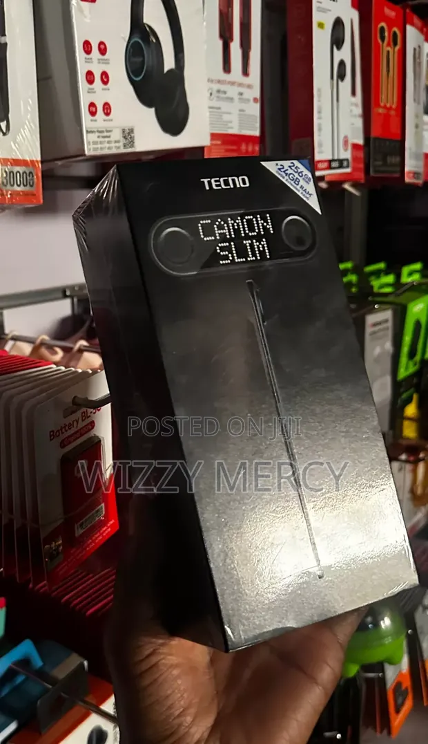 New Tecno Camon Slim 256GB Black - 1