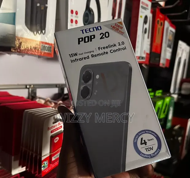 New Tecno Pop 20 128GB Gray - 1