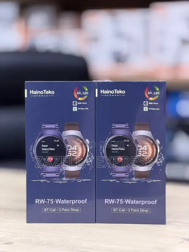 Haino Teko RW75 Waterproof Smart Watch with Curved AMOLED - 1