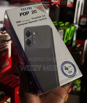 New Tecno Pop 20 128GB Orange
