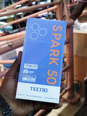 New Tecno Spark 50 128GB Black