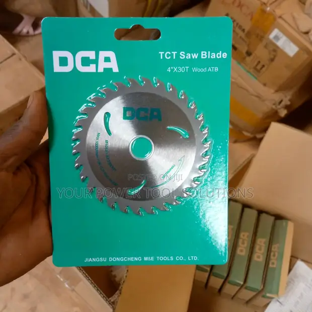 DCA 4" TCT Wood Saw Blade (105mm x 30T) - 1