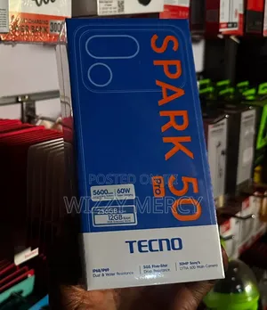 New Tecno Spark 50 Pro 256GB Silver