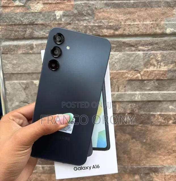 New Samsung Galaxy A16 256GB Black - 1