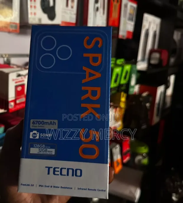 New Tecno Spark 50 128GB Black - 1