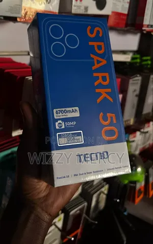New Tecno Spark 50 128GB Silver