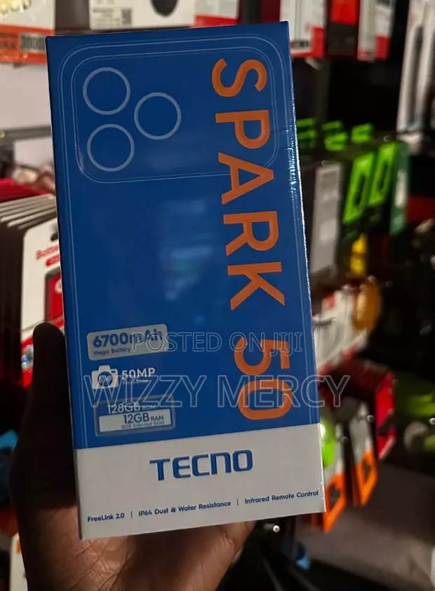 New Tecno Spark 50 128GB Silver - 1