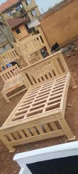 Brand New Solid Wood 4x6 Bed Frame - 1