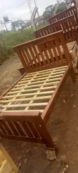 4x6 Brown Bed Frame - 2