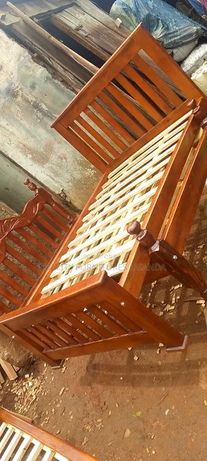 4x6 Modern Wooden Bed Frame