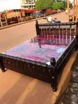 4x6 Coffee Brown German Bed - 1