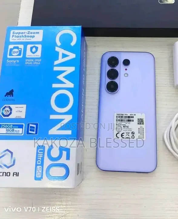 New Tecno Camon 50 Ultra 512GB Purple - 1