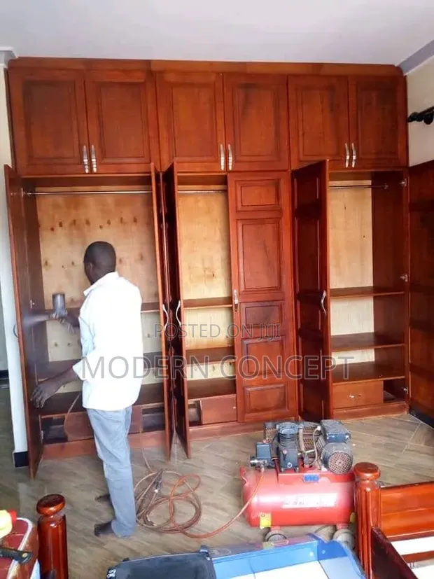 NRT Pure Mahogany Wardrobe - 1