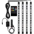 Car Interior LED Atmosphere Light with Wireless Music Control - 2