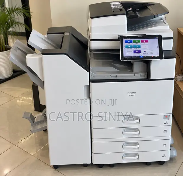Ricoh IMC6000 A3 Color MFP with Finisher - 1
