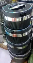 Premium 4 PCS Insulated Hot Pot Set - Black - 1