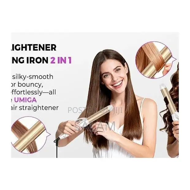 Nova 2-in-1 Professional Hair Straightener & Curling Iron - 1