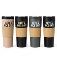 600ml Insulated Stainless Steel Coffee Travel Mug - 2