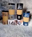 600ml Insulated Stainless Steel Coffee Travel Mug - 3