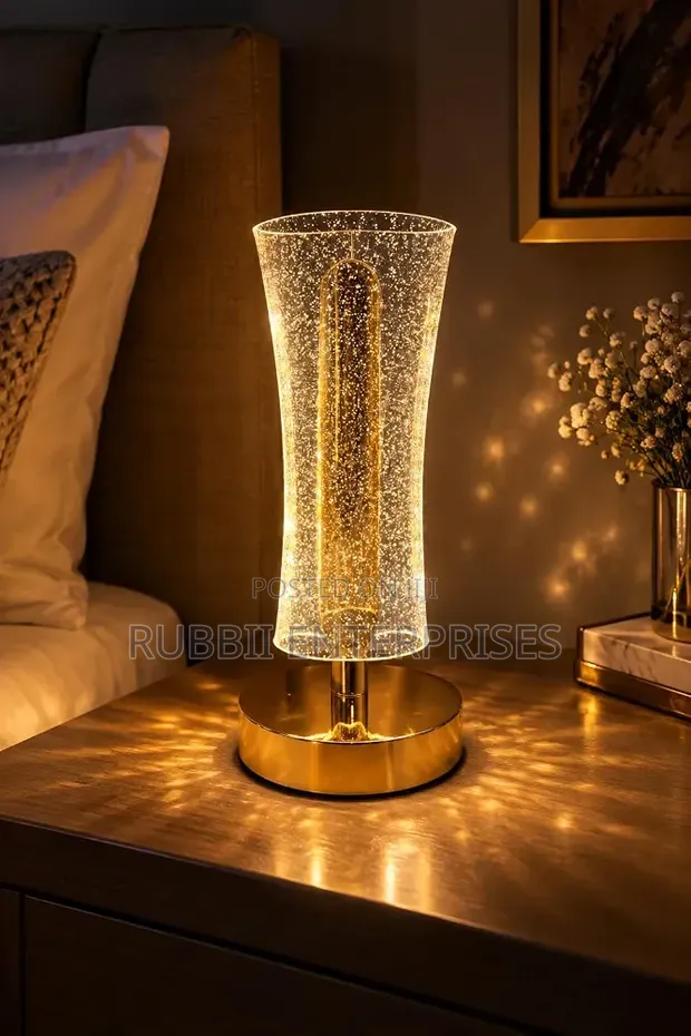 Glitter Acrylic LED Lamp - 1