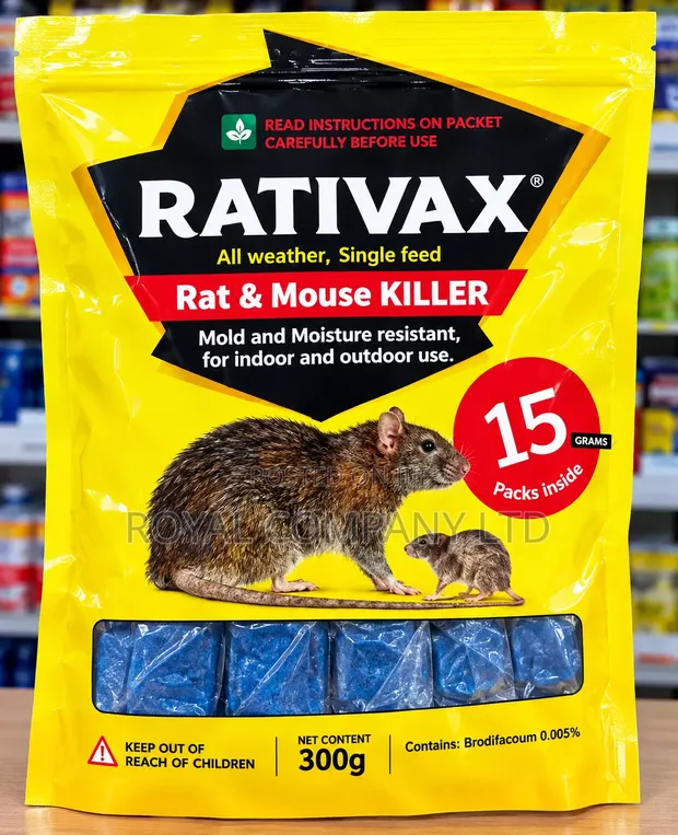 Rativax Rat and Mouse Killer 300g - 1