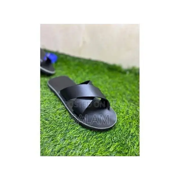 Handmade Genuine Leather African Craft Sandals - 1
