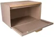 Modern Metal Bread Bin with Wooden Lid - 4